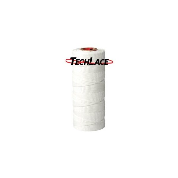Techflex Glass, Lacing Tape, Size 3 Fin D Natural - LT4-S3-FD-NT