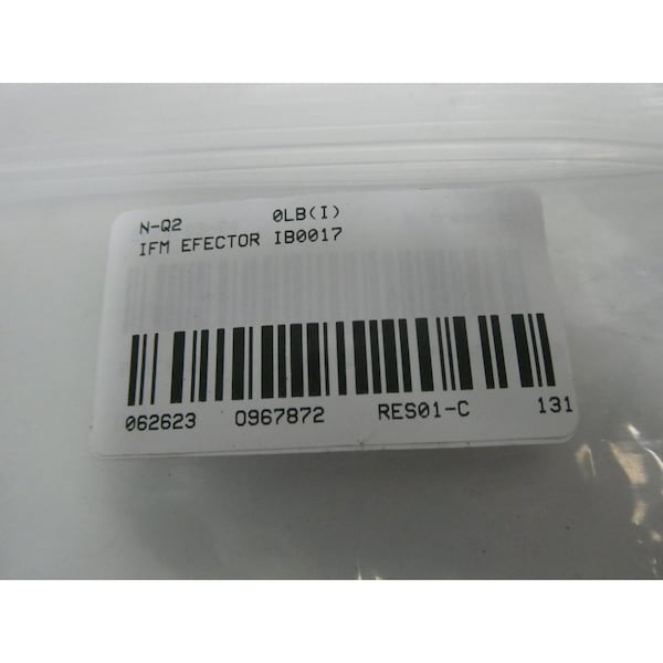 SENSOR DE PROXIMIDAD DE AC/DC 20-250V Ifm - IB0017 IB-2020-BBOA