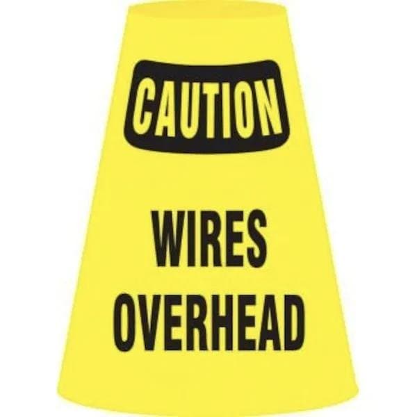 Accuform Traffic Cone Cuff Sleeve, For Use With Standard 18 in and 28 in High Traffic Cones - FBC914E