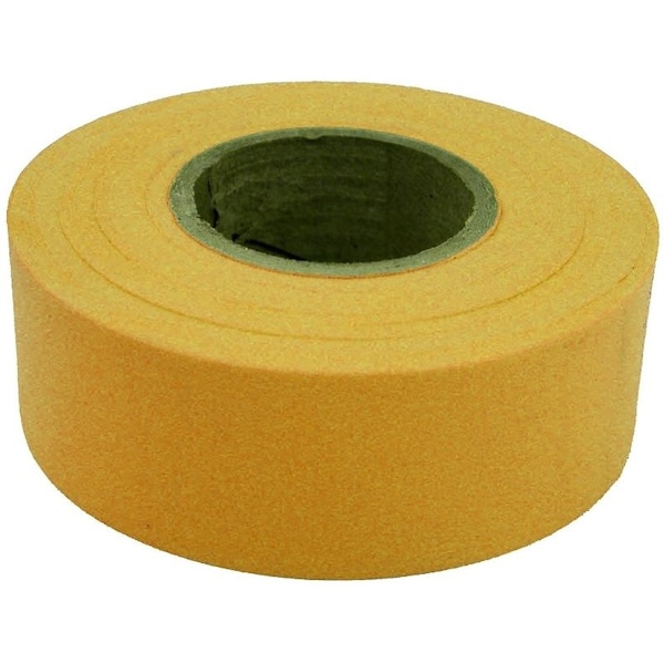 C.H. Hanson Flagging Tape, 300 ft L, 1316 in W, Yellow, Polyethylene - 17024