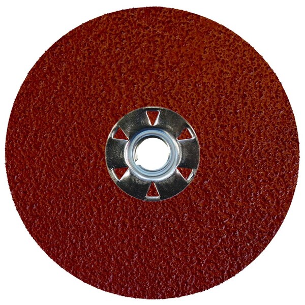 Weiler 5 Tiger Aluminum RFD 50 Grit 5/8-11 UNC - 60612