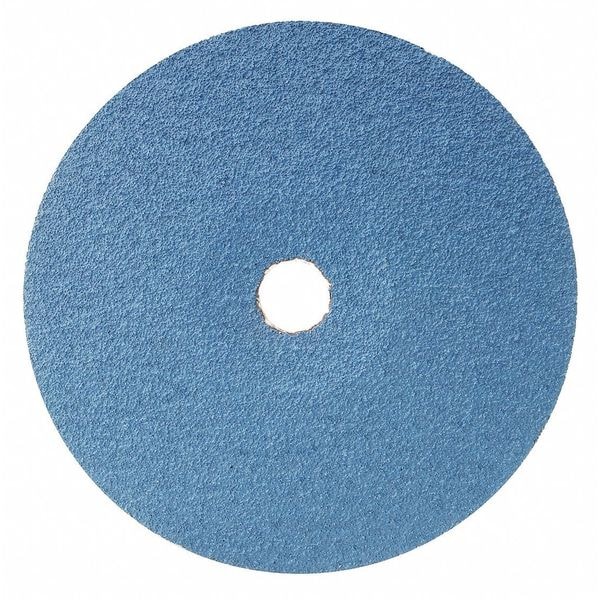 Cgw Abrasives Fiber Disc, 4.5 x 7/8, 80G, C/Z - 48106