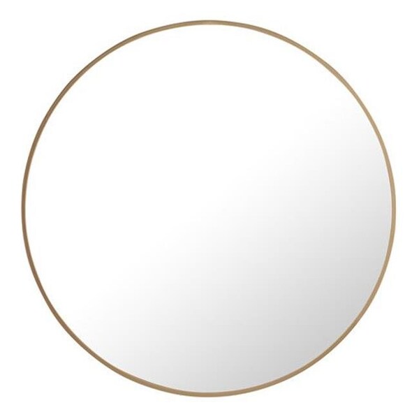 Elegant Lighting Elegant Lighting MR4035BR 28 in. Eternity Metal Frame Round Mirror; Brass - MR4035BR