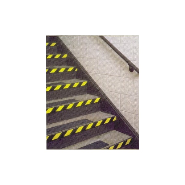 3M Marking Tape, Roll, 1In W, Black/Yellow - 5702