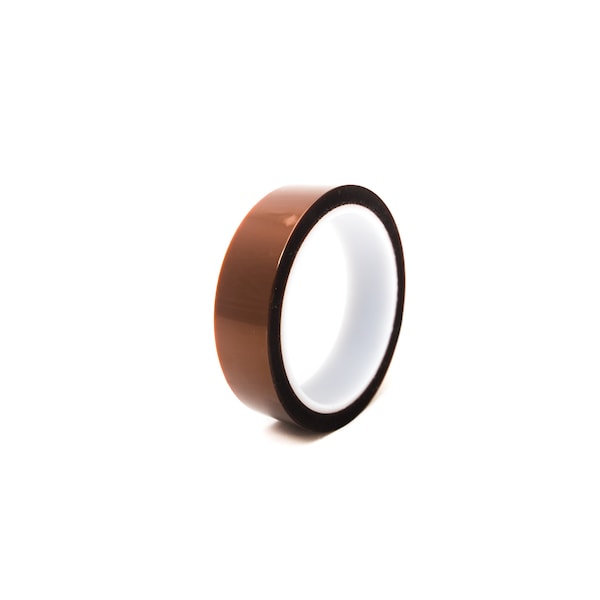 Bertech High-Temperature Polyimide Tape, 1 Mil Thick, 1 In. Wide x 36 Yards Long, Amber - UL Recognized - PPT-1
