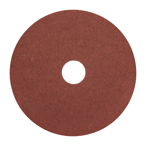 Norton Abrasives Norton 5 in. Aluminum Oxide Center Mount F226/F240 Fiber Disc 80 Grit Coarse 25 pk - 7660768188