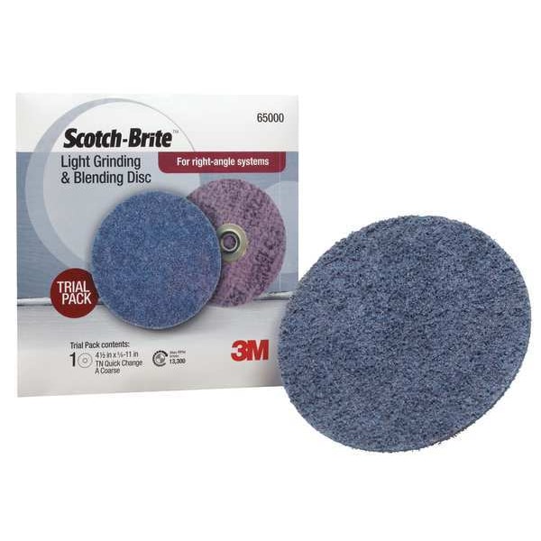 Scotch-Brite Ceramic Grain Disc, 4-1/2 in., Coarse, TN - 61500300506