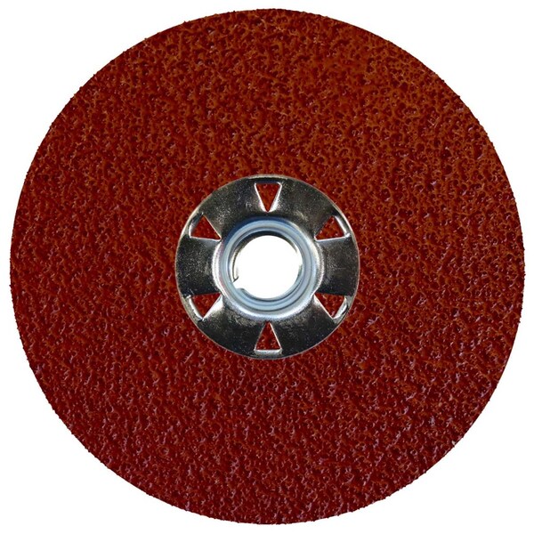 Weiler 4-1/2 Tiger Aluminum RFD 50 Grit 5/8-11 UNC - 60602