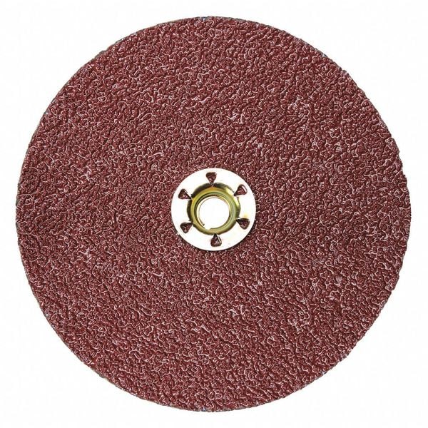3M Cubitron Quick Change Disc, Brown, 4 in. Dia., PK25 - 7010326612
