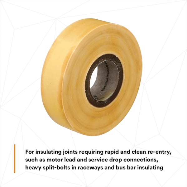 3M Electrical Tape, 8 mil, 3/4" x 60 ft., PK20 - 2520-3/4X60FT