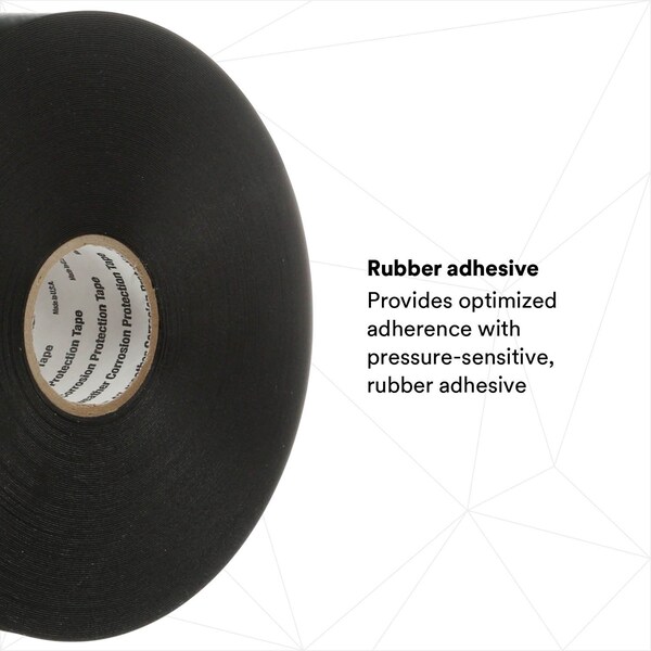3M Electrical Tape, 20 mil, 4" x 100 ft., PK4 - 51-UNPRINTED-4X100FT