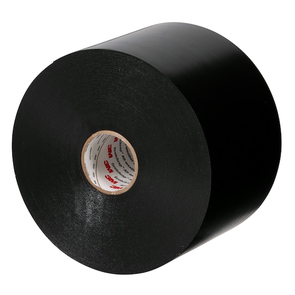 3M Electrical Tape, 20 mil, 4" x 100 ft., PK4 - 51-UNPRINTED-4X100FT