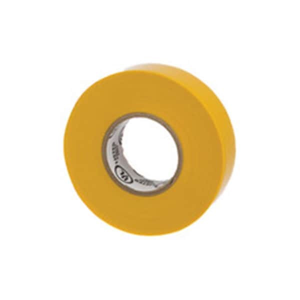 Gourmetgalley 0.75 in. x 60 ft. 7 m Warrior Wrap General Vinyl Electrical Tape, Yellow - GO2196712