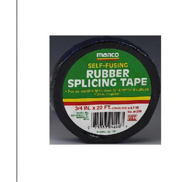 Duck Brand 04200 0.75 x 22 ft. Rubber Electrical Tape - 468231