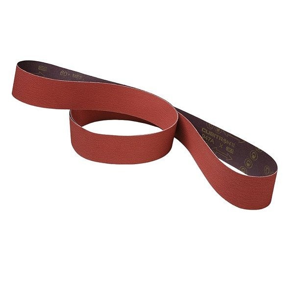 3M Cubitron Sanding Belt, 1 in W, 30 in L, Coated, Ceramic, 120 Grit, Fine, 947A, Maroon - 7010360597