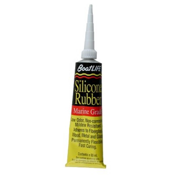 Boat Life BoatLife Maintenance and Restoration Products - Marine Silicone Rubber Sealant - White - 2.8 oz - 58002600