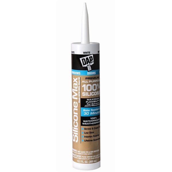 Dap 10.1 oz Premium All-Purpose Silicone Rubber Sealant, Clear - DA572234