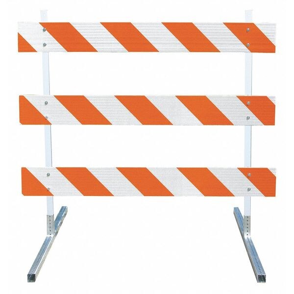 Plasticade Barricade, Typ III, PP/Telspar, 6 ft., DS EG - 3306-EG-LR-DRILL-KIT