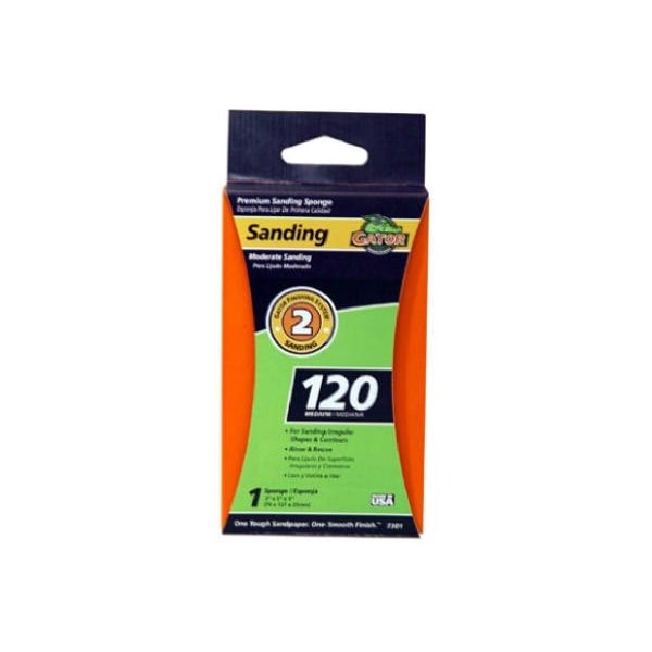 Gator Finishing 3x5x1 120G Sand Sponge - 7301