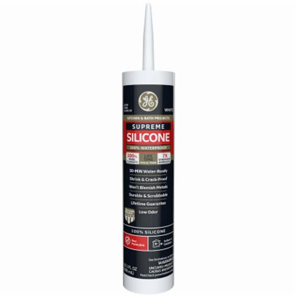 Henkel Ge Products 10.1 oz Suprem Caulk, White - 116774