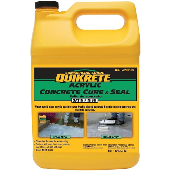 Quikrete 52020 Waterproofing Concrete Sealer Gal, Clear - QU44750