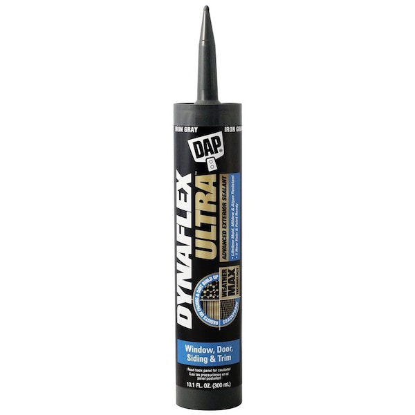 Dap DAP Dynaflex Ultra Iron Gray Advanced Latex Door/Siding/ Window Sealant 10.1 oz - 7079818215