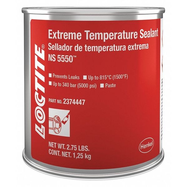 Loctite Paste High Temperature Sealant, 946 mL, Brown, Temp Range 59 Degrees  to 86 Degrees F - 2374447