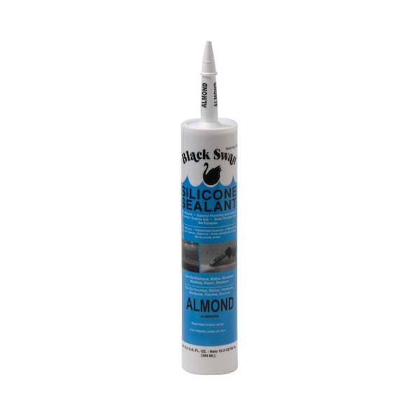 Black Swan Silicone Sealant - Almond 10.3 oz. cart. - 01107