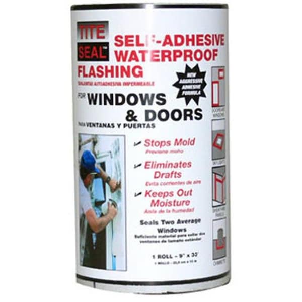 Cofair Products Cofair Products TS933 9 in. x 33 ft. Self-Adhesive Waterproof Flashing For Windows & Doors - 114121