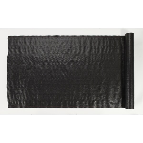 Mutual Industries WF200 Polyethylene Woven Geotextile Fabr, Woven, 30 inch Height, 6 inch Length, 9 Pounds, Black - 200-33-30