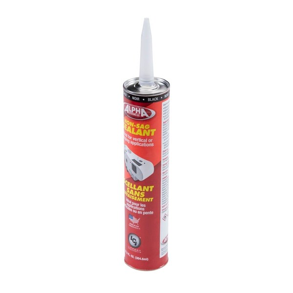Lippert 1010 BLACK UPC NON-SAG SEALANT - 10.3 OZ TUBE - 862158