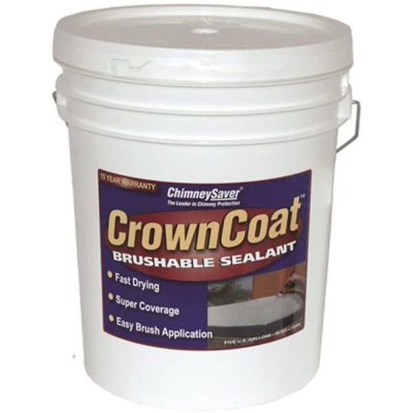 Saver Systems 5 gal Crowncoat Brushable Gray Sealant - Buff Gray - 300012