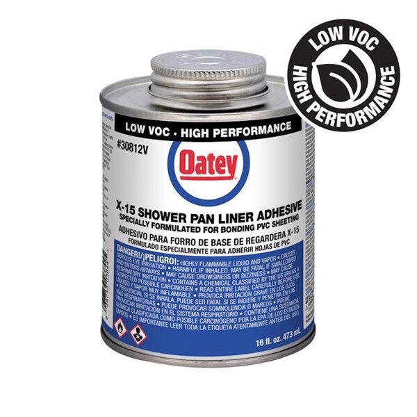 Tinkertools 16 oz X-15 Solvent Cement for PVC - Green - TI3313325