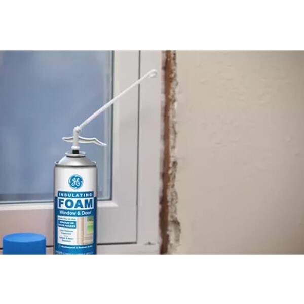 Ge GE White Foam Window and Door Insulating Sealant 12 oz - 2844278