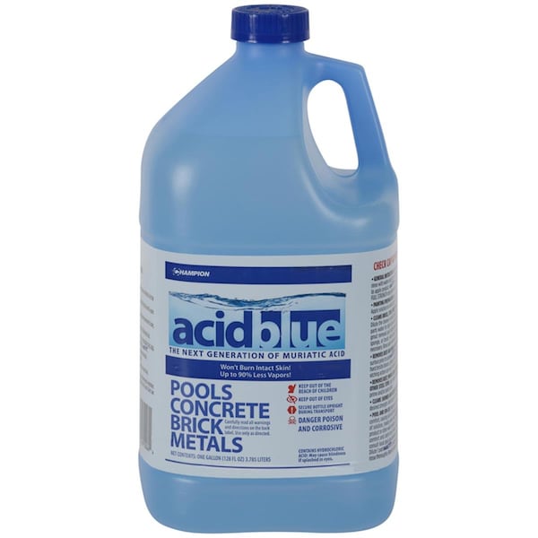 Champion 1 gal AcidBlue Muriatic Acid - 1016144