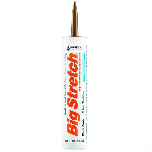 Big Stretch 10.5 Oz Sashco 10018 Wood tone Big Stretch WB Elastomeric Sealant - 10018