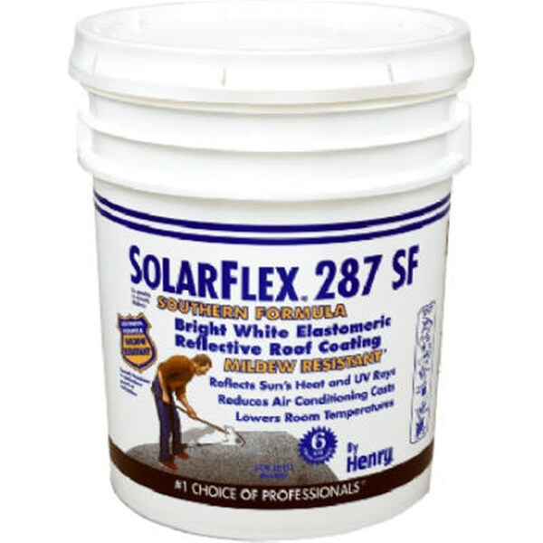Henry HE287SF871 5 Gallon White Elastomeric Roof Coating - HE576564