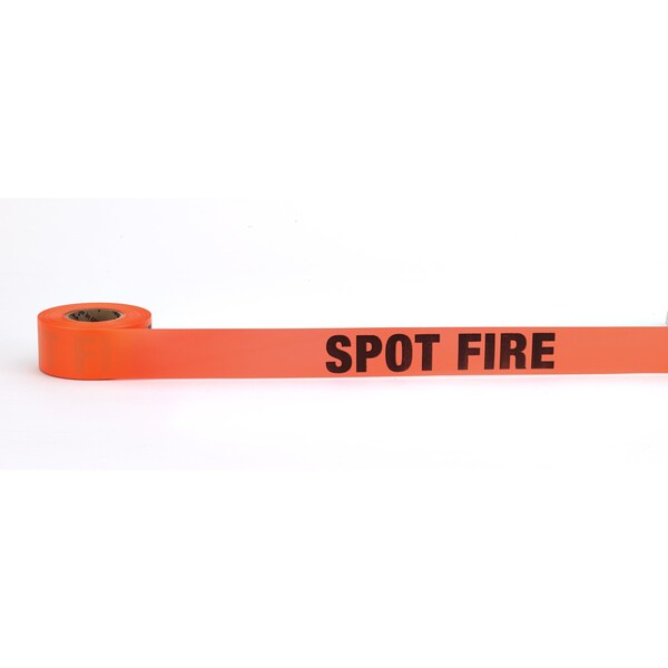Mutual Industries Printed "Spot Fire" Flagging Tape (Pack Of 9)(2Pks) - M16003-375-150