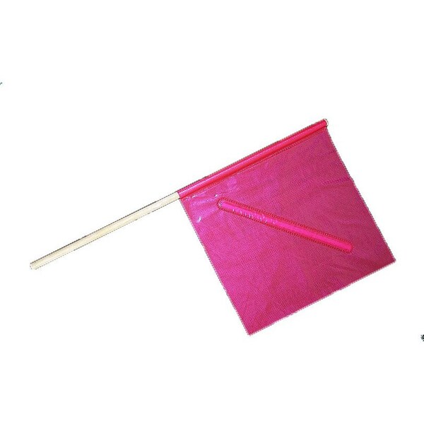 Mutual Industries 18" X 18" X 24" No-Foul Highway Flags 10C - 14965-24-18