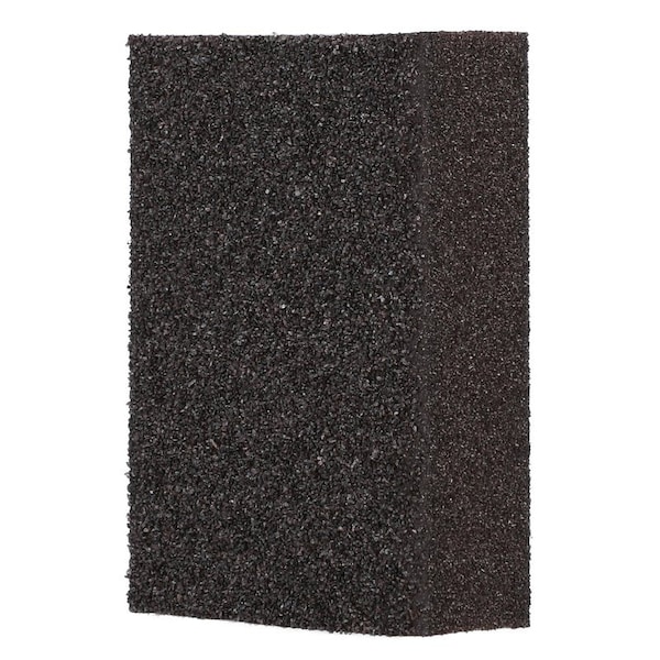 Norton Co MultiSand Sanding Sponge, 4 in L, 234 in W, Coarse, Medium - 49503