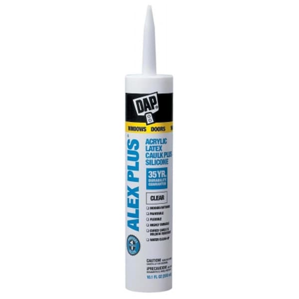 Dap Clear Acrylic Latex Caulk With Silicone 18156 - DA311731