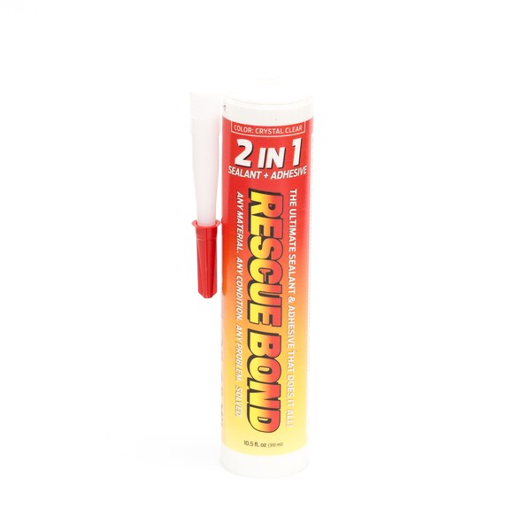 Rescue Bond Hybrid Sealnt and Adhesve, 10.5 oz., Clear - RB2NP10CLR
