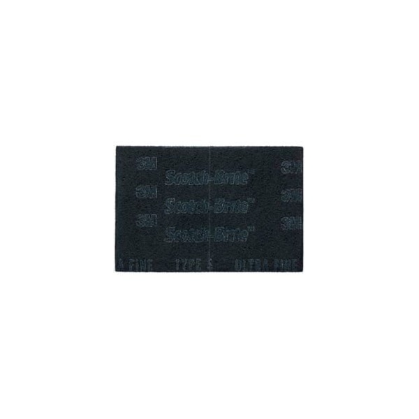3M Scotch-Brite 7448 PRO Hand Pad 6 x 9 Silicon Carbide ULF Grit-20 Pads - 7100023340