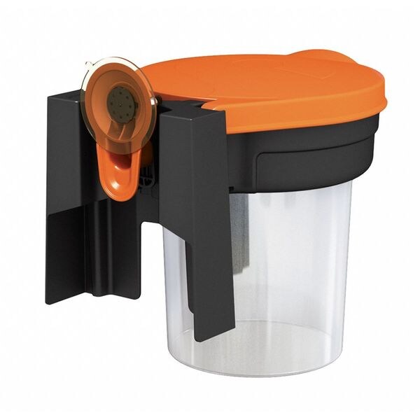 Skipper Suction Pad Support Bracket, Plastic, 7 7/64 in Height, 6 5/16 in Length, Black - P/SUPPORT01