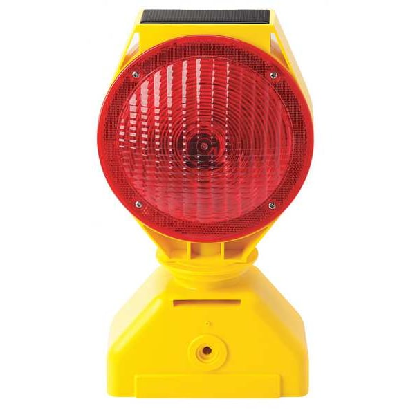 Zoro Select Solar Barricade Light, LED, 7-1/2in - 5785445