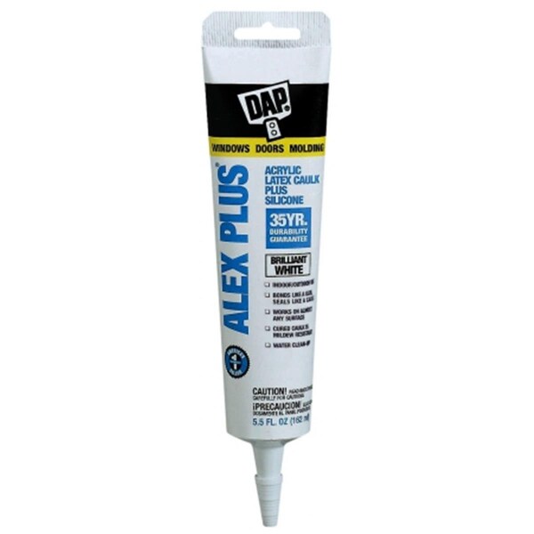 Homestead Alex Plus Acrylic Latex Caulk Plus Silicone 18128 - HO3551317