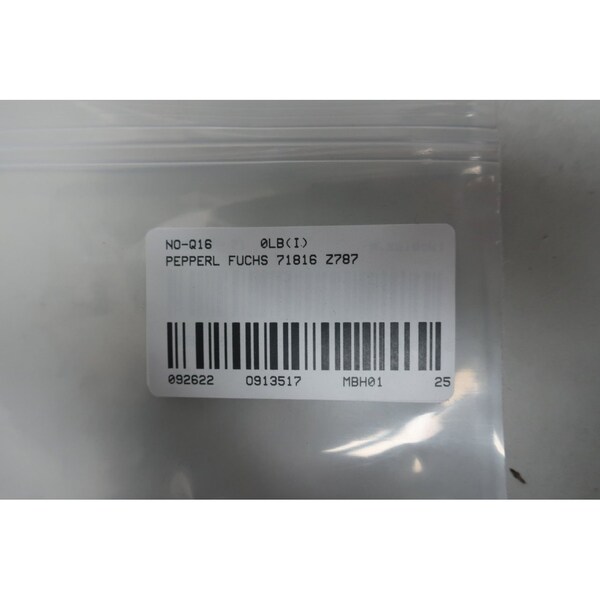 Pepperl Fuchs Safe Snap Barrier Safety Relay - 71816 Z787