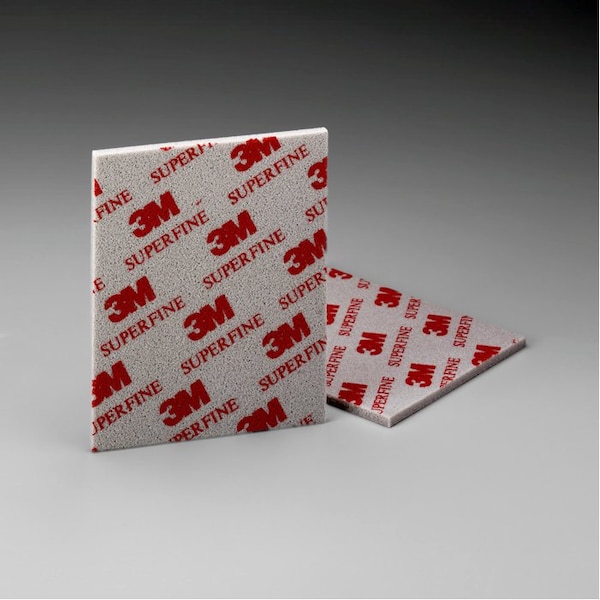 3M 4-1/2in x 5-1/2in Softback Contour Sanding Sponge, Super Fine0 - 6964