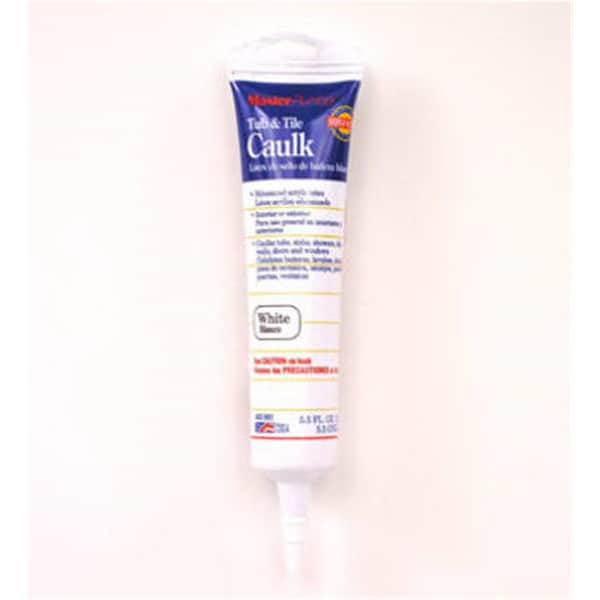 Harvey 5.5 oz Master Plumber Acrylic Caulk with Silicone, White - 403691
