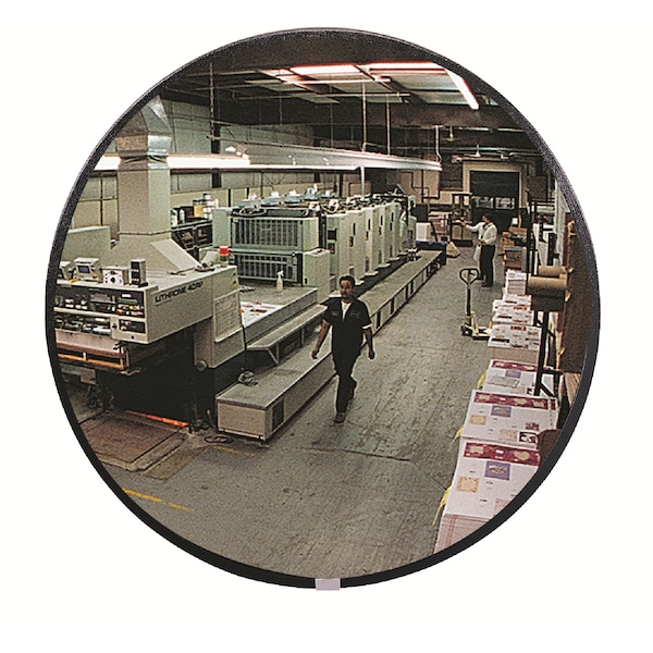 See All Industries Mirror, Convex, Indoor, Scratch Resist., 36" - HPLX36